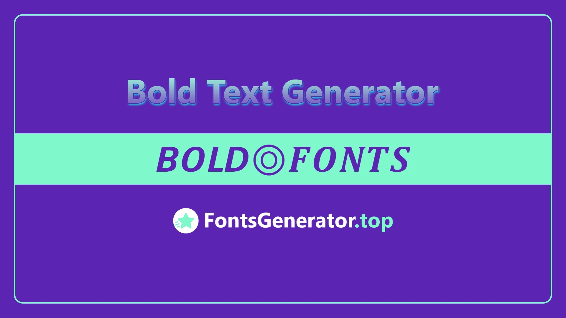 Bold Text Generator