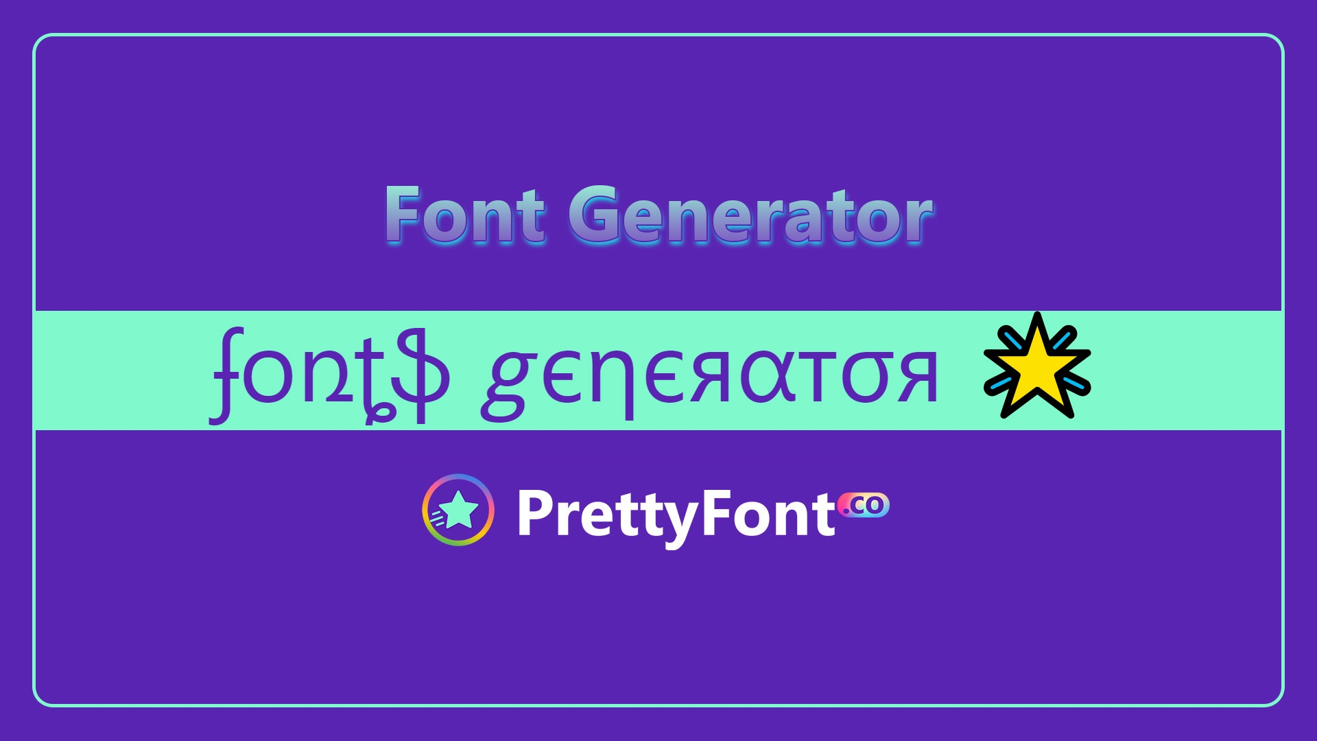 Font Generator